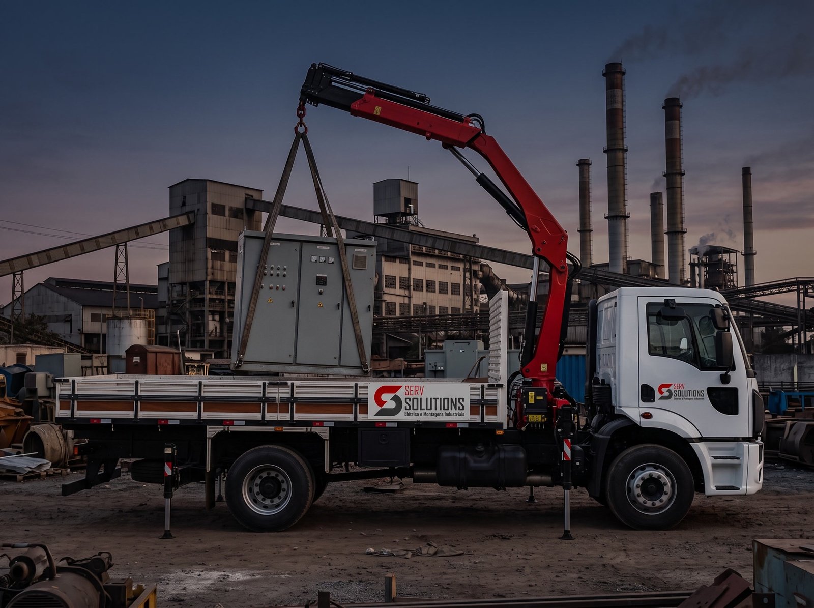 Caminhão Munck 7 t