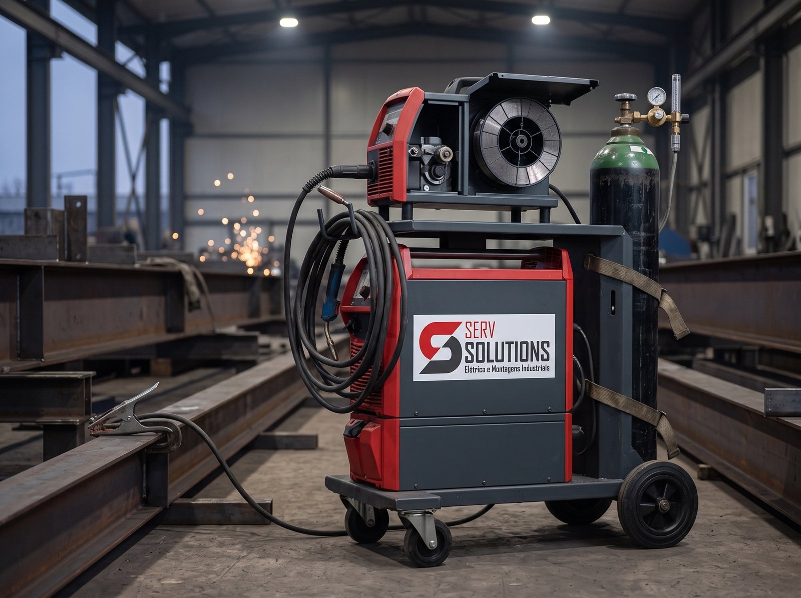 Máquina de Solda MIG/MAG Industrial